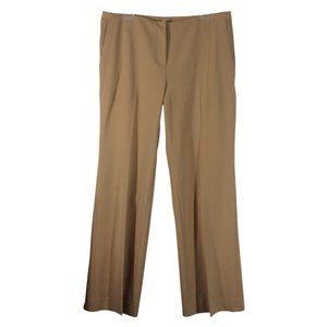 Chico's Tan Wide-Leg Trousers